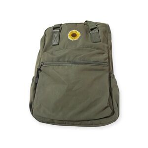 Wild Fable Olive Green Sunflower Backpack
